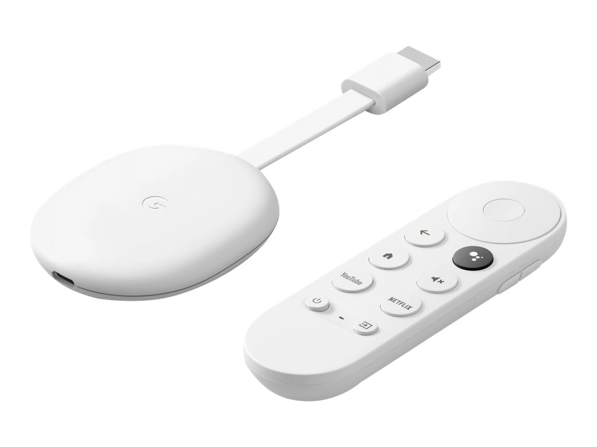 Google Chromecast with Google TV - AV player - 4K UHD (2160p) - 60 fps - HDR - snow