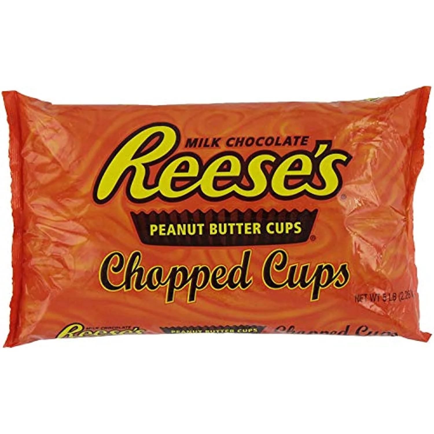 Reeses Milk Chocolate Chopped Peanut Butter Cups, 5 Pound Bags