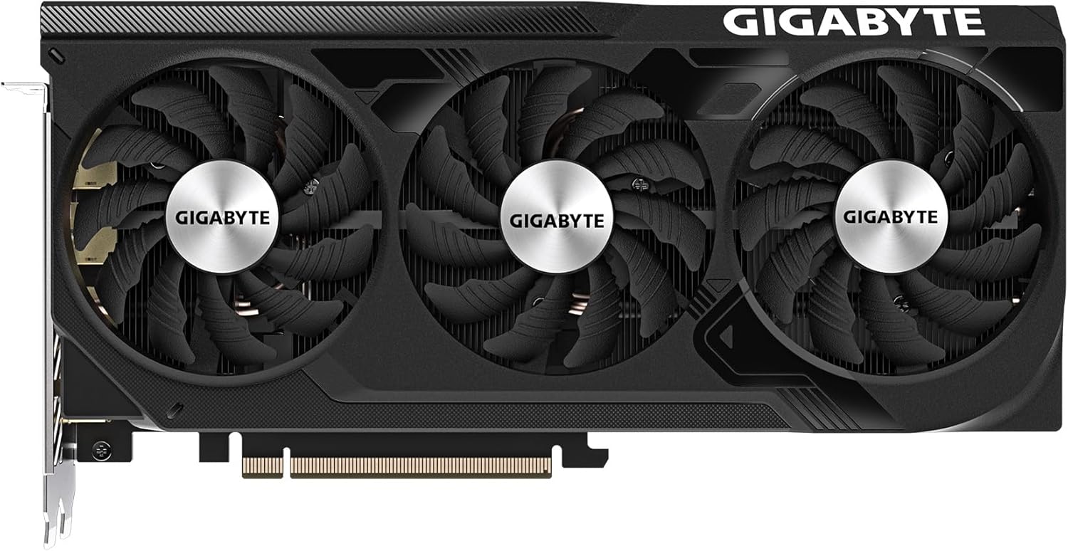 GIGABYTE GeForce RTX 4070 Ti SUPER WINDFORCE OC 16G Graphics Card, 3X WINDFORCE Fans, 16GB 256-bit GDDR6X, GV-N407TSWF3OC-16GD Video Card