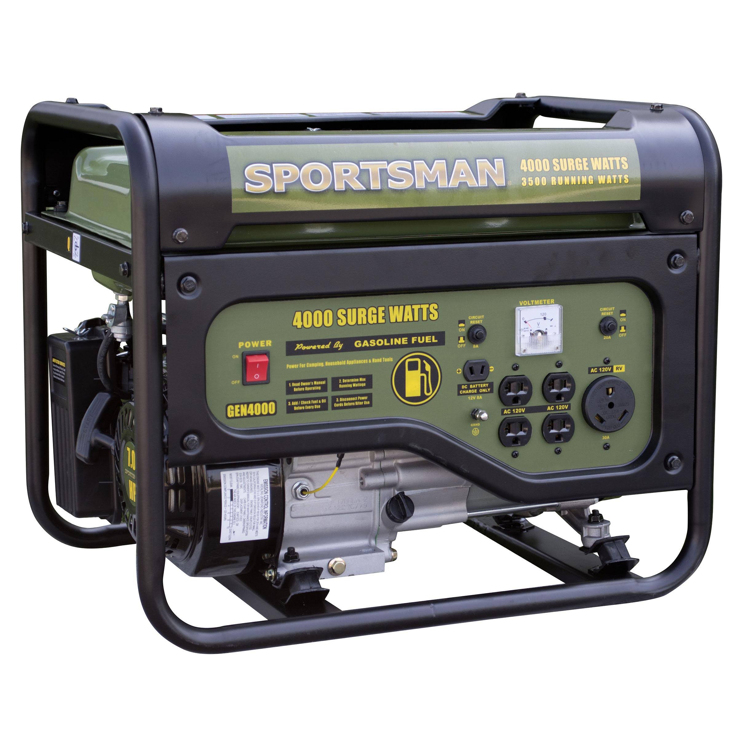 Sportsman Gasoline 4000W Portable Generator
