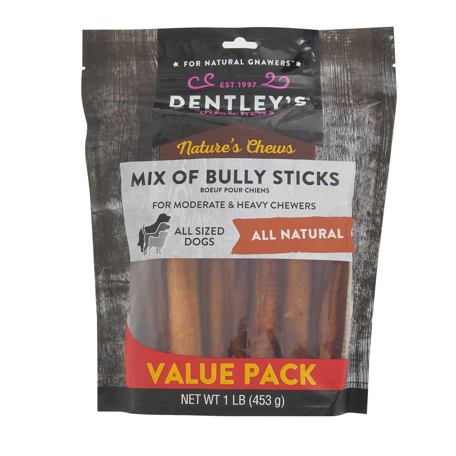 Dentley's Bully Sticks Dog Chew Treats - Pet Supplies online store