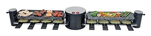 Swissmar KF-77073 Swivel 8-Person Raclette with Granite Stone and Cast Aluminum