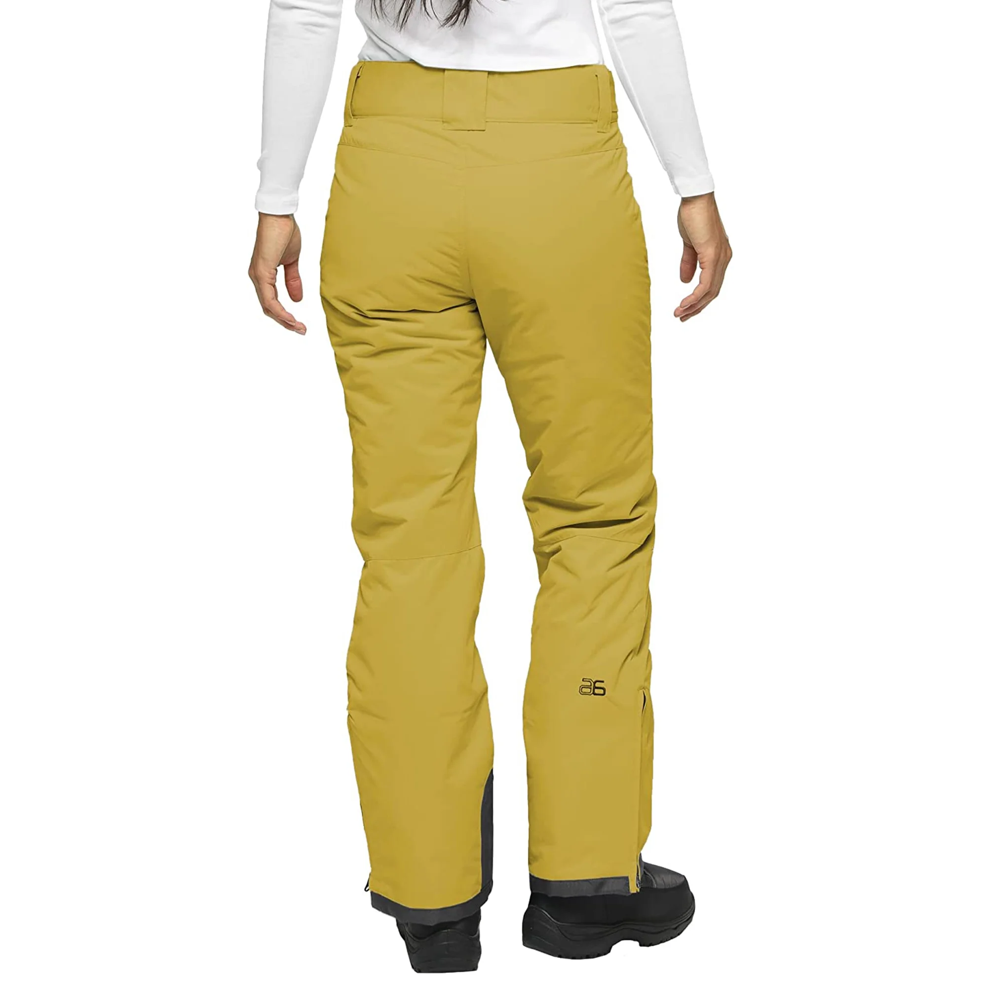 Arctix Insulated Winter Pants for Women Snow & Cold Weather Gear, Yellow XS