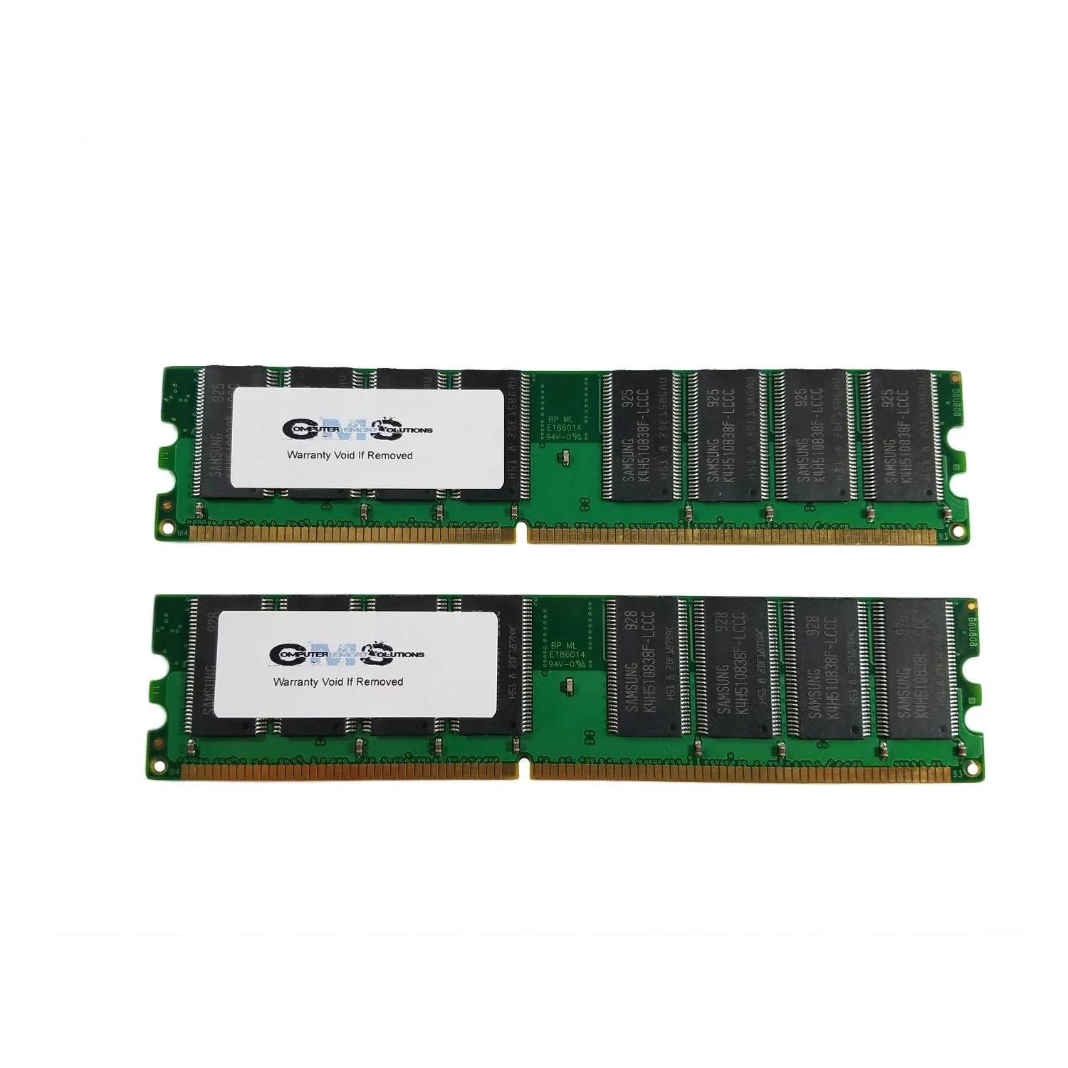 CMS 2GB (2X1GB) DDR1 3200 400MHZ NON ECC DIMM Memory Ram Compatible with Apple Imac G5 Series Ddr-Pc3200 - A113