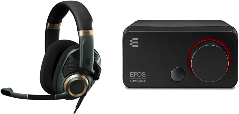 EPOS Audio H6PRO Open Acoustic Gaming Headset (Racing Green)
