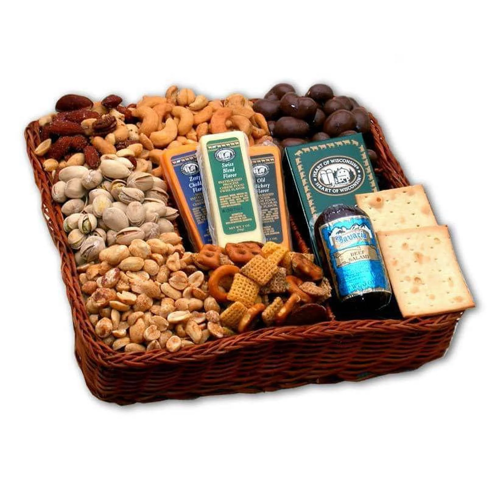 Gift Basket 852292 Snackers Delight Nut & Snack Tray