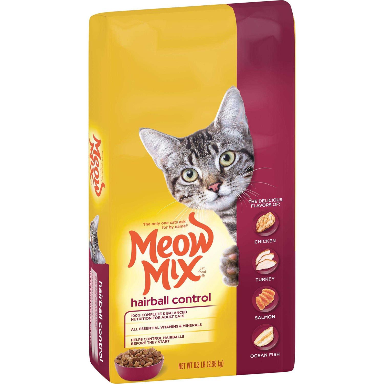 Meow Mix Hairball Control Dry Cat Food - Pet Supplies online store