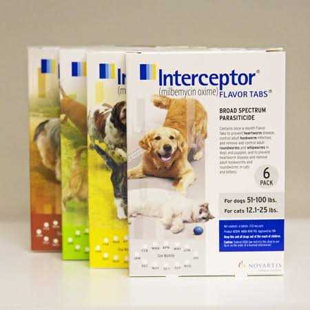 Interceptor Dog's Chewable Tablet - Pet Supplies online store