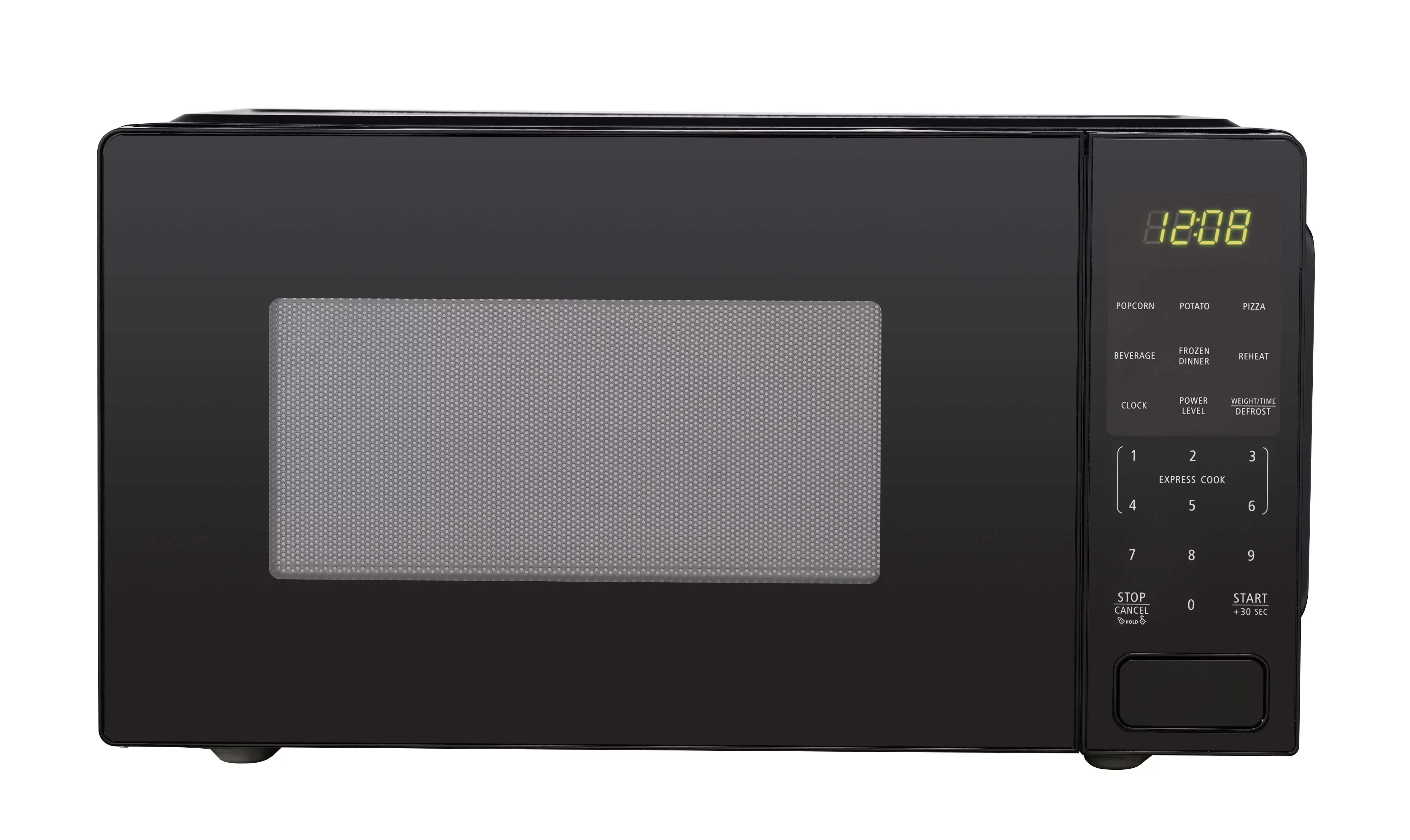 Mainstays 1.1 Cu ft Countertop Microwave Oven, 1000 Watts, Black, New