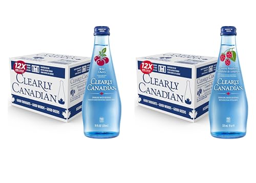 Clearly Canadian Mountain Blackberry Sparkling Water, 11 Fl Oz