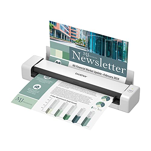 Brother DS-740D Duplex Compact Mobile Document Scanner