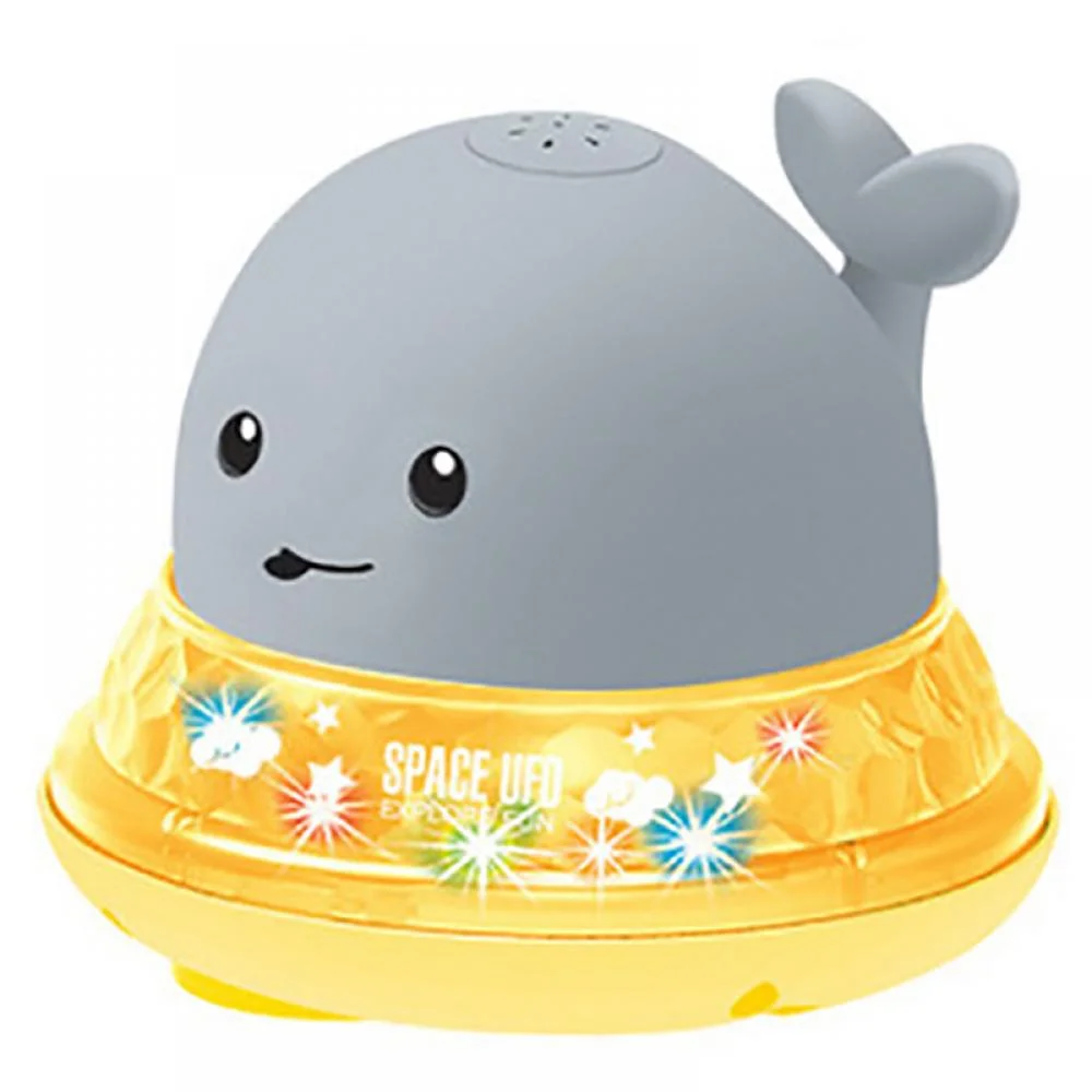 Baby Bath Toys, Baby Toys Whale, LED Bath Toys, Sprinkler Bathtub Toys for Toddlers Infant Kids Boys Girls, Spray Water Bath Toy, Pool Bathroom Baby Toy