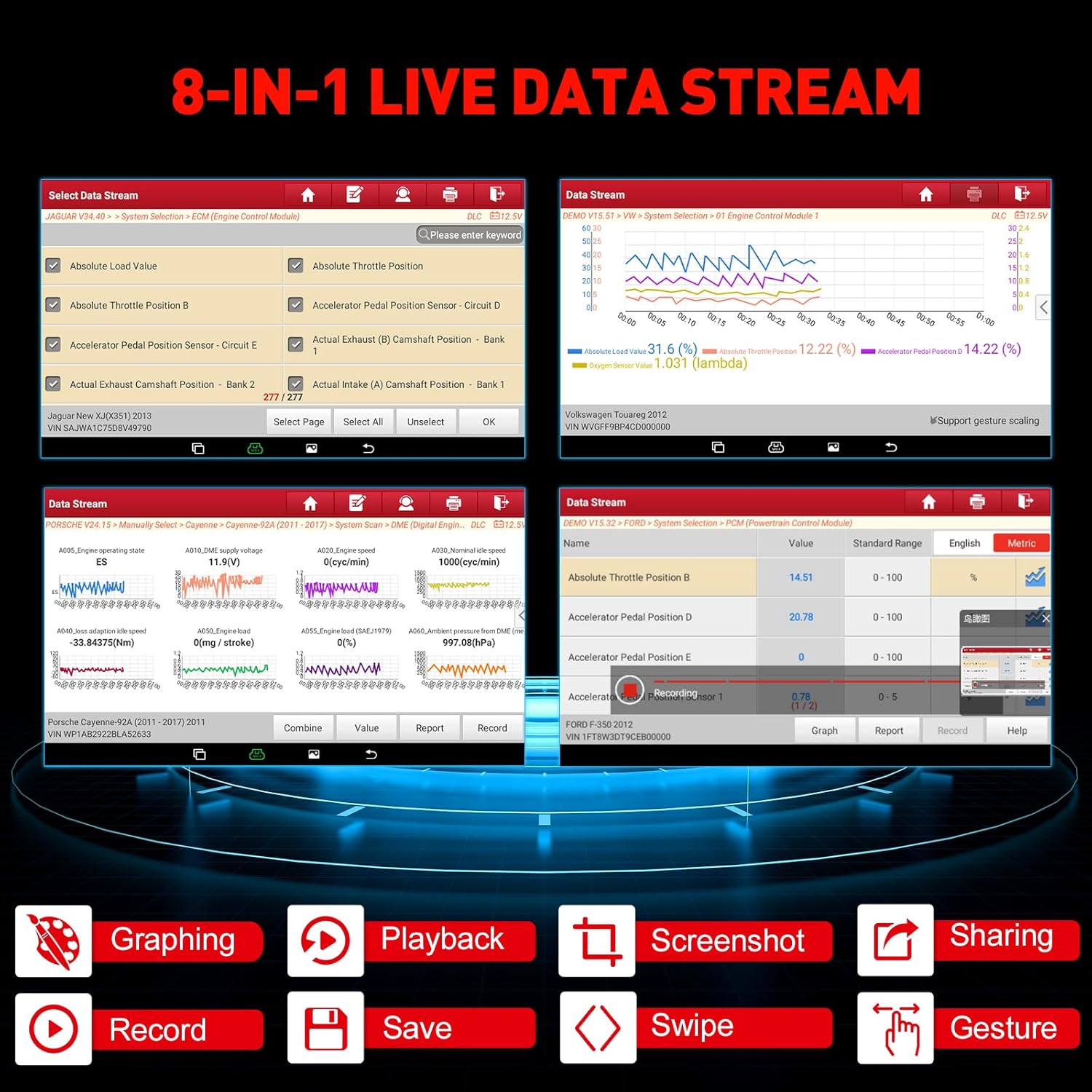 LAUNCH X431 CRP919EBT Elite Wireless Bidirectional Scan Tool, CANFD&DOIP, ECU Coding, 2024 Full System Diagnostic,31+ Reset,FCA AutoAuth,V.A.G Guide,Full Function,2Yrs Free Update,Upgraded of CRP919E