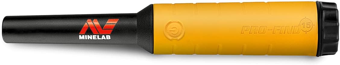 Minelab PRO-FIND 15 Waterproof Pinpointer Metal Detector for Adults with Audio Indication (Holster Included)