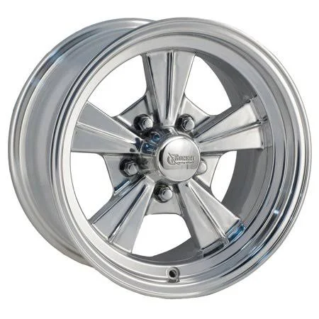 Rocket Racing R70-586145 15x8 Strike Cast Wheel, 5 on 4.75 BP, 4.5 Bs, Silver