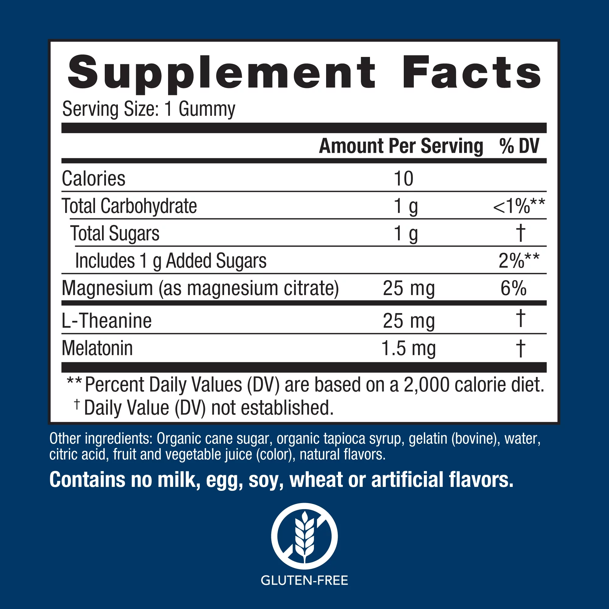 Natural Vitality Calm Kids Magnesium Supplement Gummies, Nighttime Berry, 120 Count