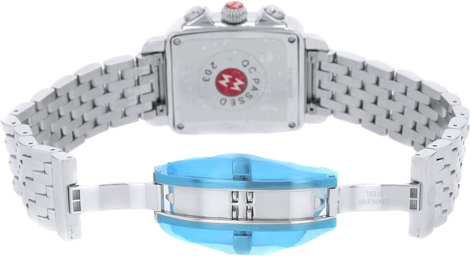 Michele Womens Deco Day Diamond Chronograph Watch MW06P01A1046