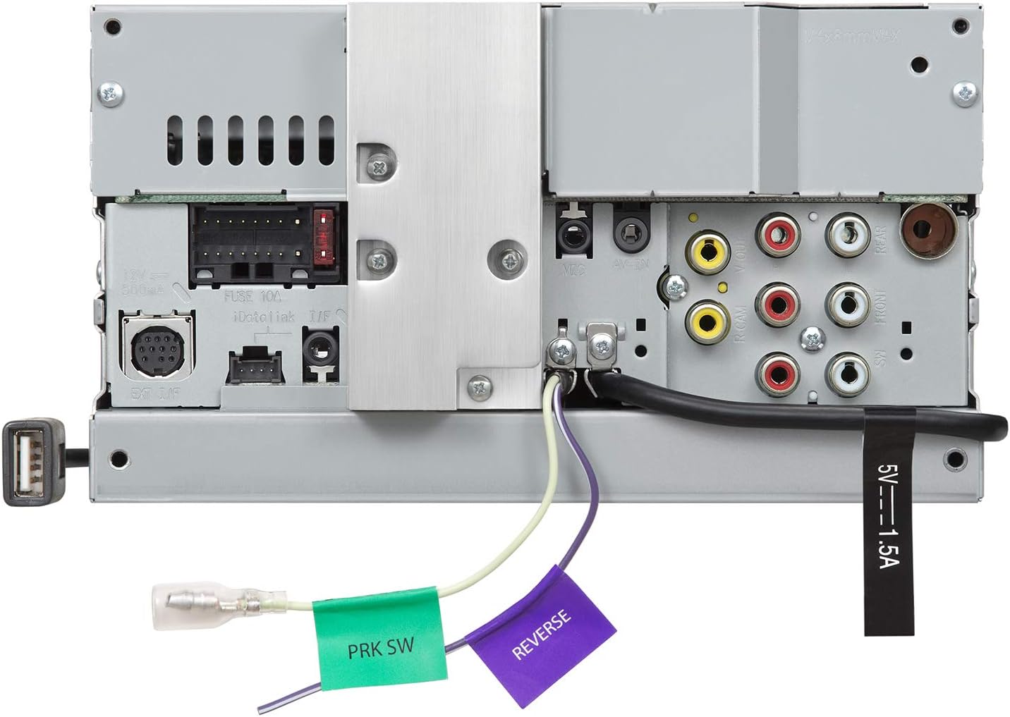 Kenwood DDX276BT 6.2 DVD Receiver with Bluetooth | Double DIN Bluetooth Car Stereo with 6.2 Clear Resistive Touch Panel