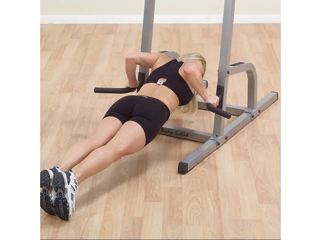 Body Solid GVKR82 Vertical Knee Raise Dip Pull Up
