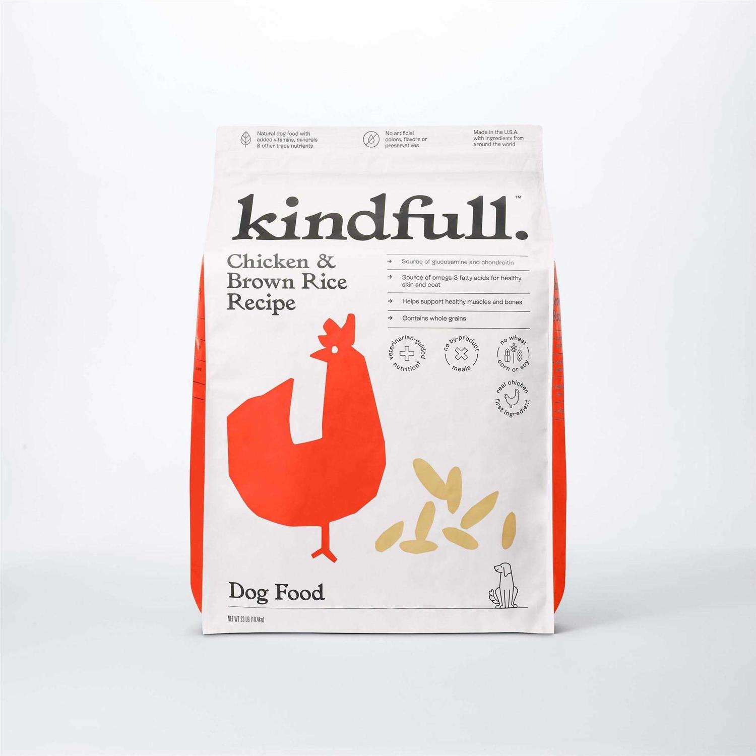 Kindfull Chicken and Brown Rice Recipe Dry Dog Food - Pet Supplies online store