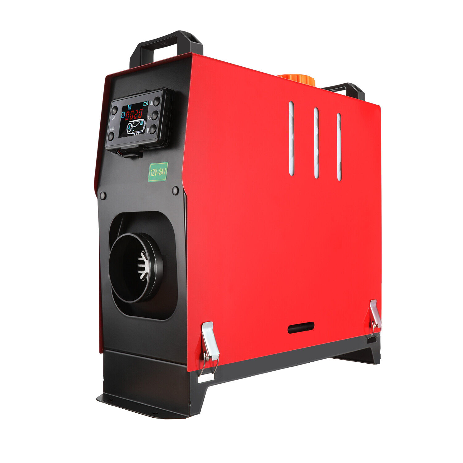 2Pcs 8KW 12V Air Diesel Heater w/ LCD Switch Car Boat Truck Quiet Parking Heater