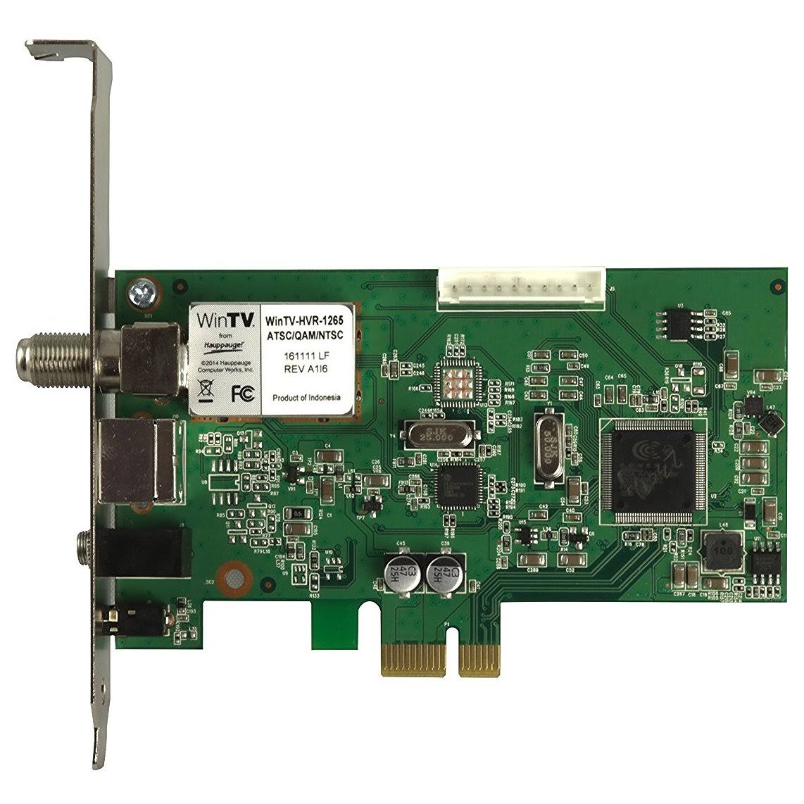 Hauppauge WinTV HVR-1265 - Digital / analog TV tuner / video capture adapter - ATSC, QAM - HDTV - PCIe 1196