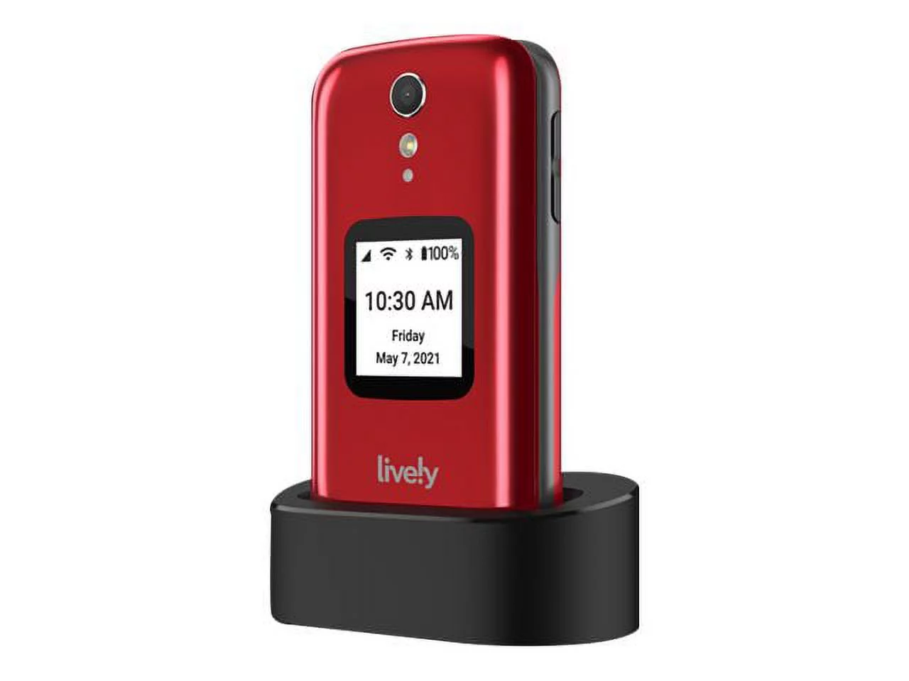 Jitterbug Flip2 Cell Phone for Seniors - Red