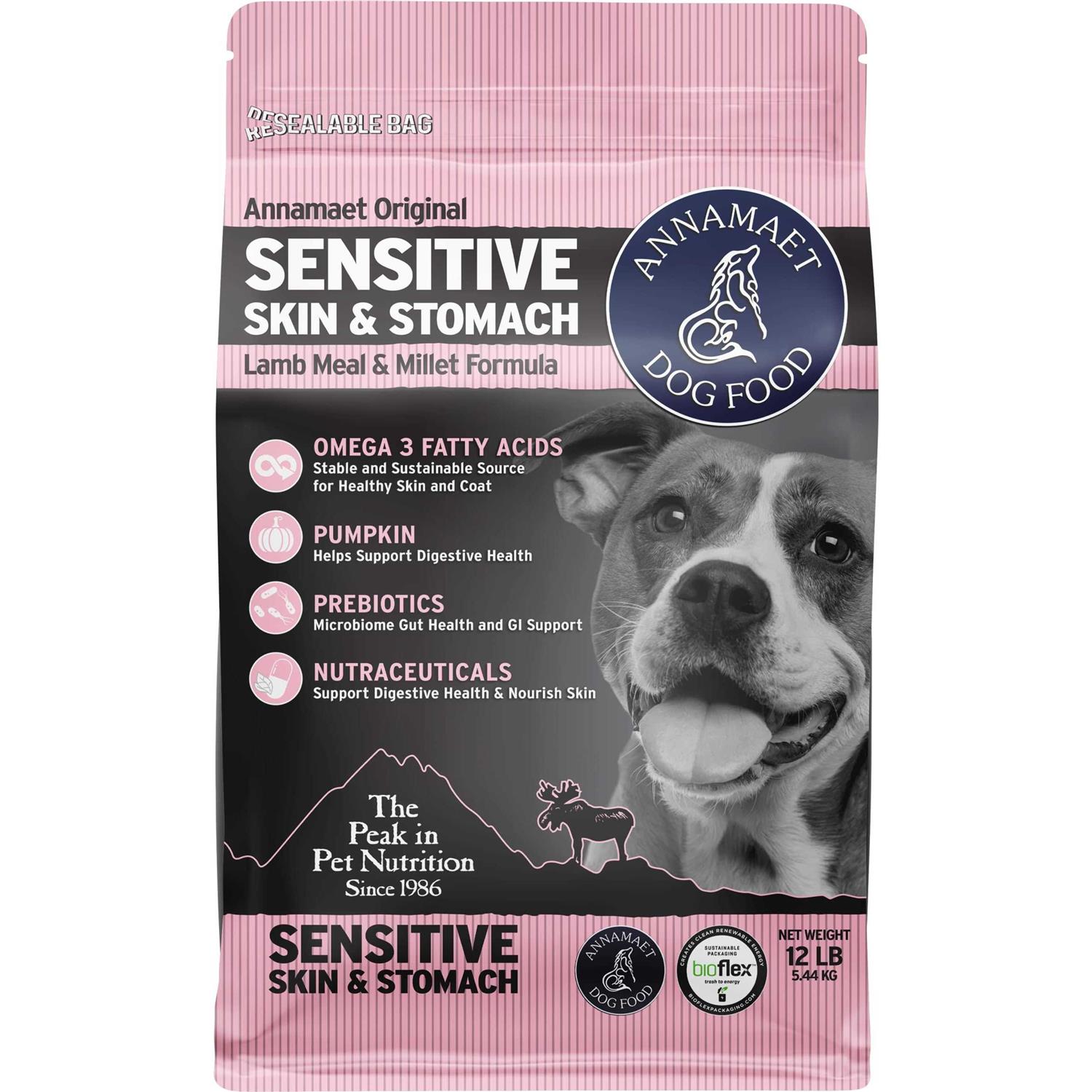 Annamaet Original Sensitive Skin & Stomach Dry Dog Food - Pet Supplies online store