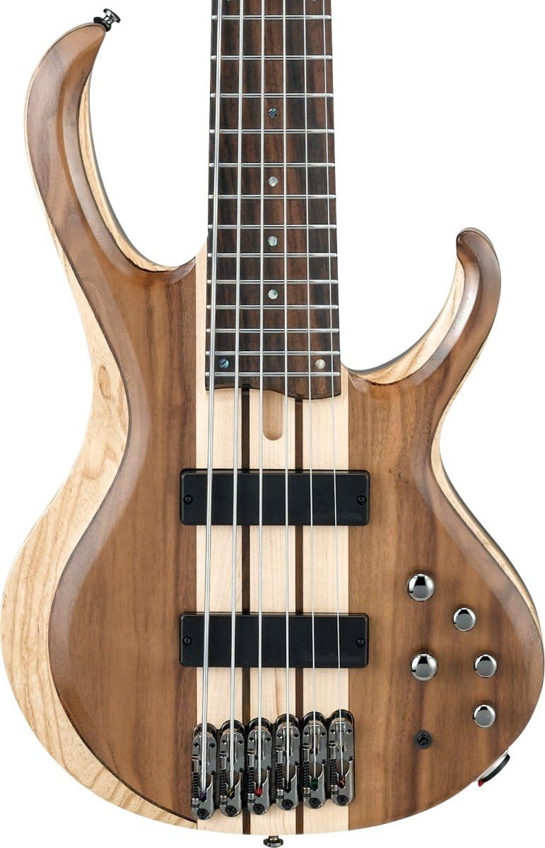 Ibanez BTB Standard 6-String Electric Bass (Right-Handed, Natural Low Gloss)