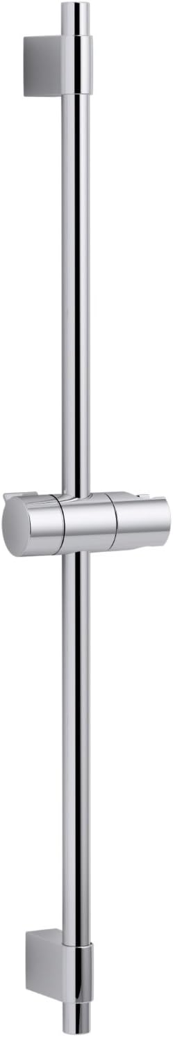 KOHLER K-98341-BN Awaken 24-Inch Shower Slidebar, Vibrant Brushed Nickel Pack of 2