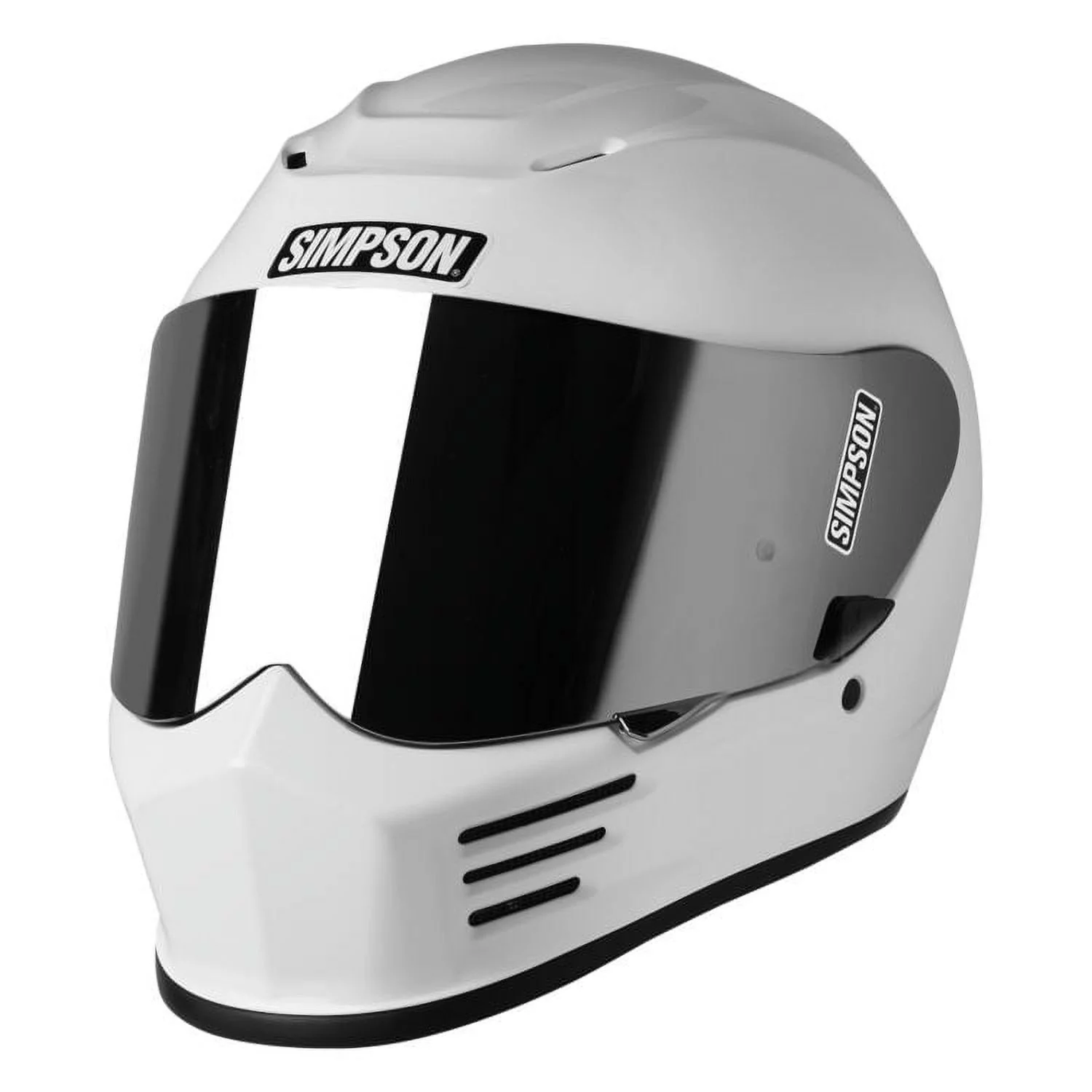 Simpson SPBXX1 Speed Bandit Full Face Racing Helmet - Size XX-Large - White