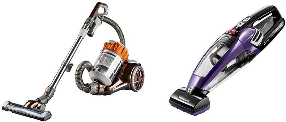 Bissell Hard Floor Expert Multi-Cyclonic Bagless Canister Vacuum, 1547 - Corded