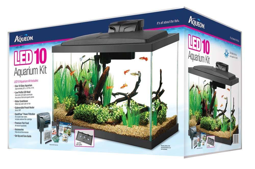 Aqueon LED Aquarium Kit Deluxe 20 H