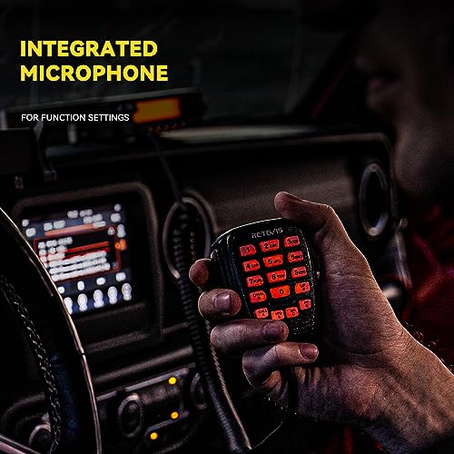 Retevis GMRS Communicate Kit, RT97 GMRS Base Repeater, RA87 GMRS Radios, HA1G GMRS Two Way Radio 2 Pack, GMRS Base Antenna, MR300 Fiberglass GMRS Antenna, Long Range Relay Communication Set