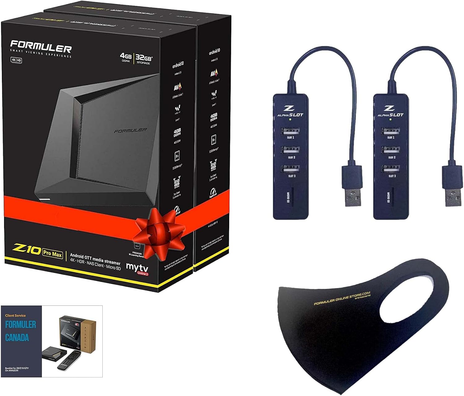 Dramlink.ca Formuler Z10 pro max - Pack of 2 Units