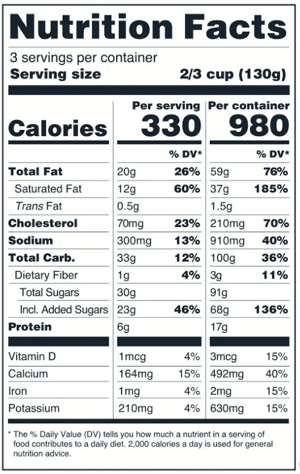McConnell's, Sea Salt Cream & Cookies Ice Cream, 16 oz. (6 Ct)