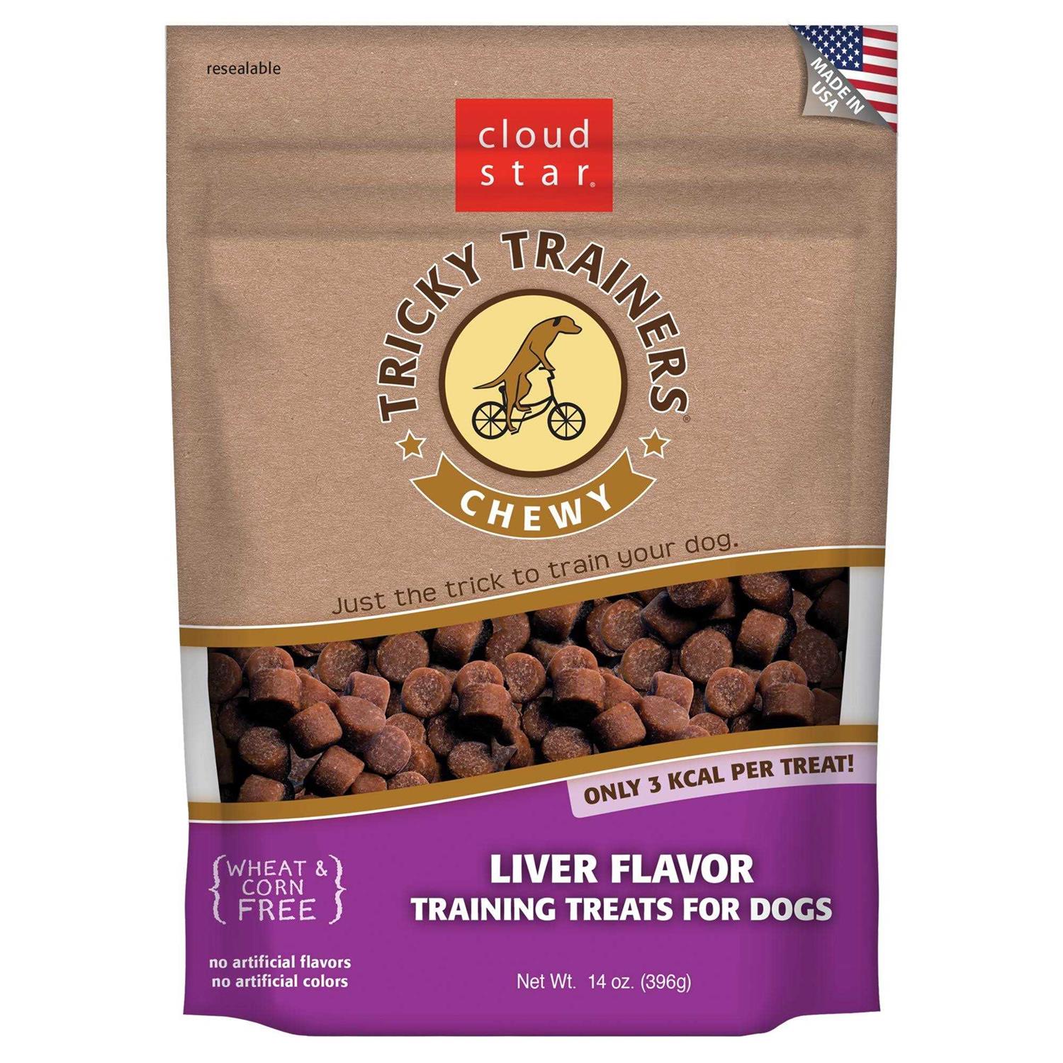 Cloud Star Chewy Tricky Trainers Dog Treats - Pet Supplies online store