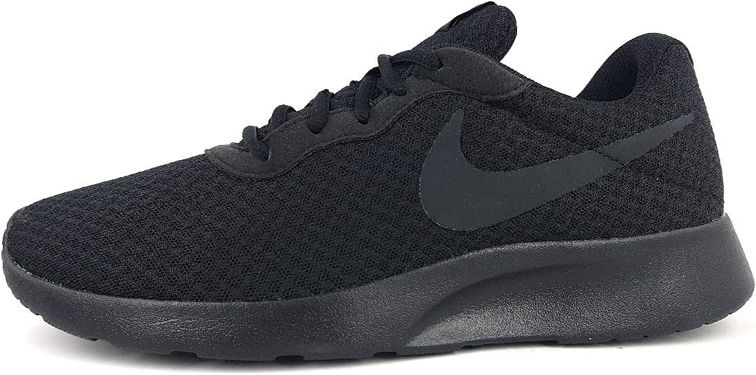 Nike Mens Tanjun Running Shoe, Black/Black/Anthracite 9.5