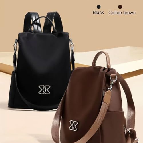 Anti-Theft Large Capacity Backpack, Anti Theft Backpack Shoulder Bag for Women Multi Purpose, Crossbody Oxford Cloth Bag