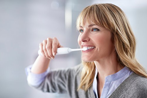Philips Sonicare ProtectiveClean 6100 Rechargeable Electric Power Toothbrush, Frustration Free Packaging, White, HX6877/33