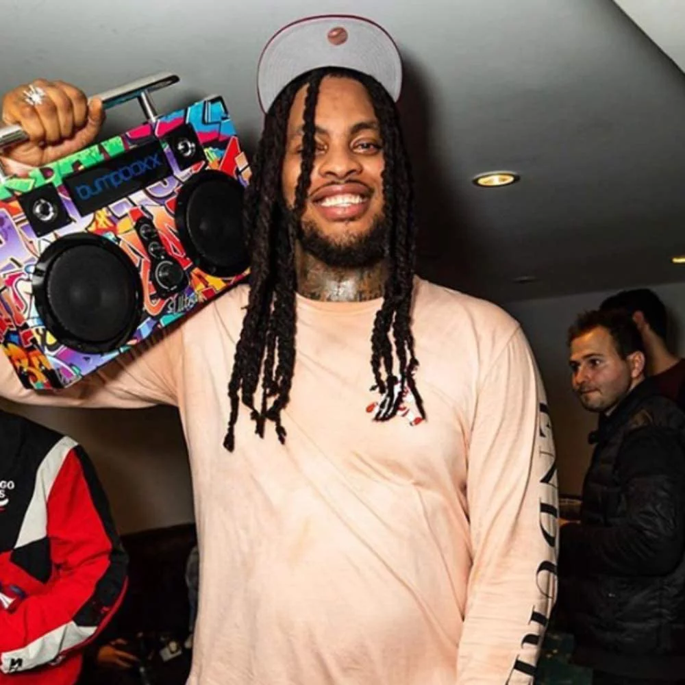 Bumpboxx Portable Bluetooth Speaker Ultra NYC Graffiti | Retro Boombox with Bluetooth Speaker | Rechargeable Bluetooth Speaker | Includes Rechargeable Lithium Battery, Carrying Strap & Remote