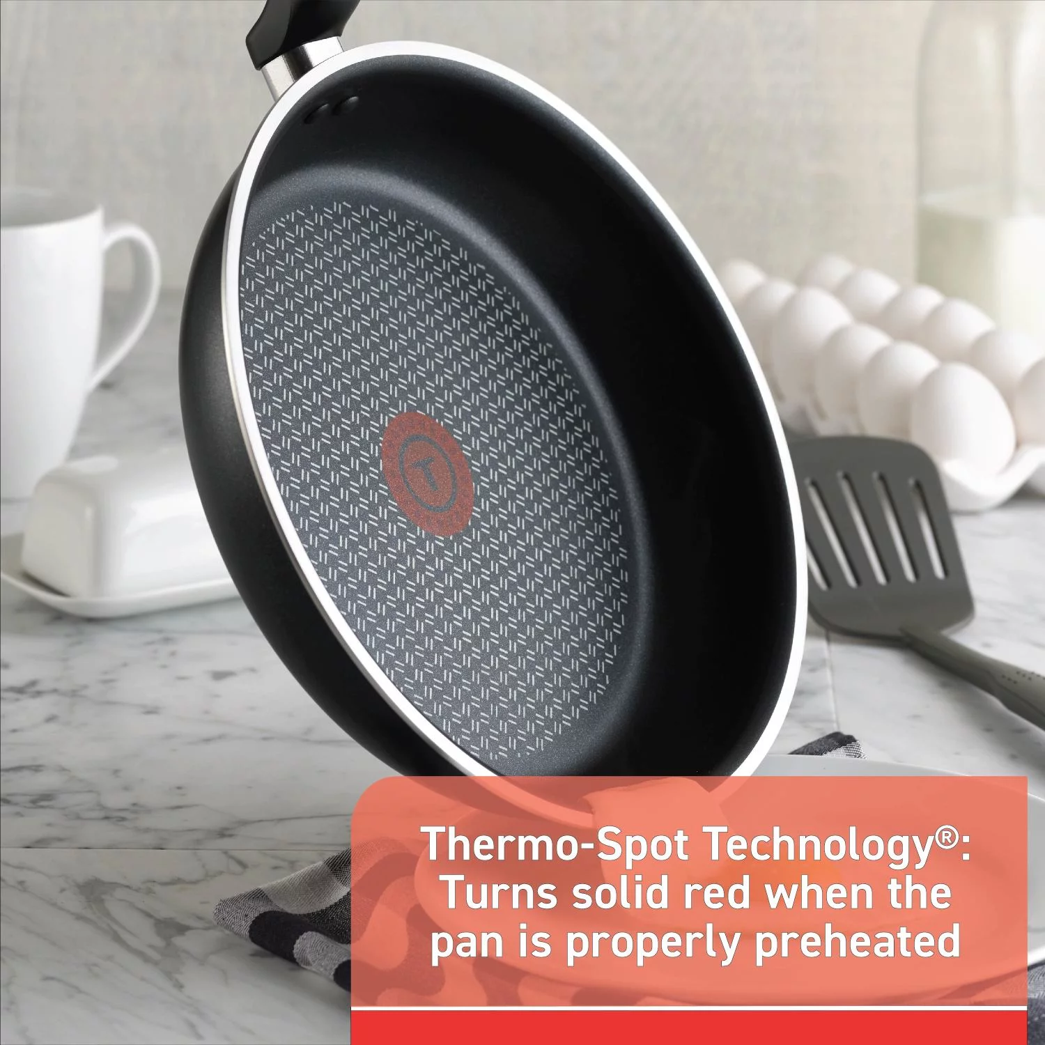 T-Fal Comfort Nonstick Fry Pan, 12 inch, Black