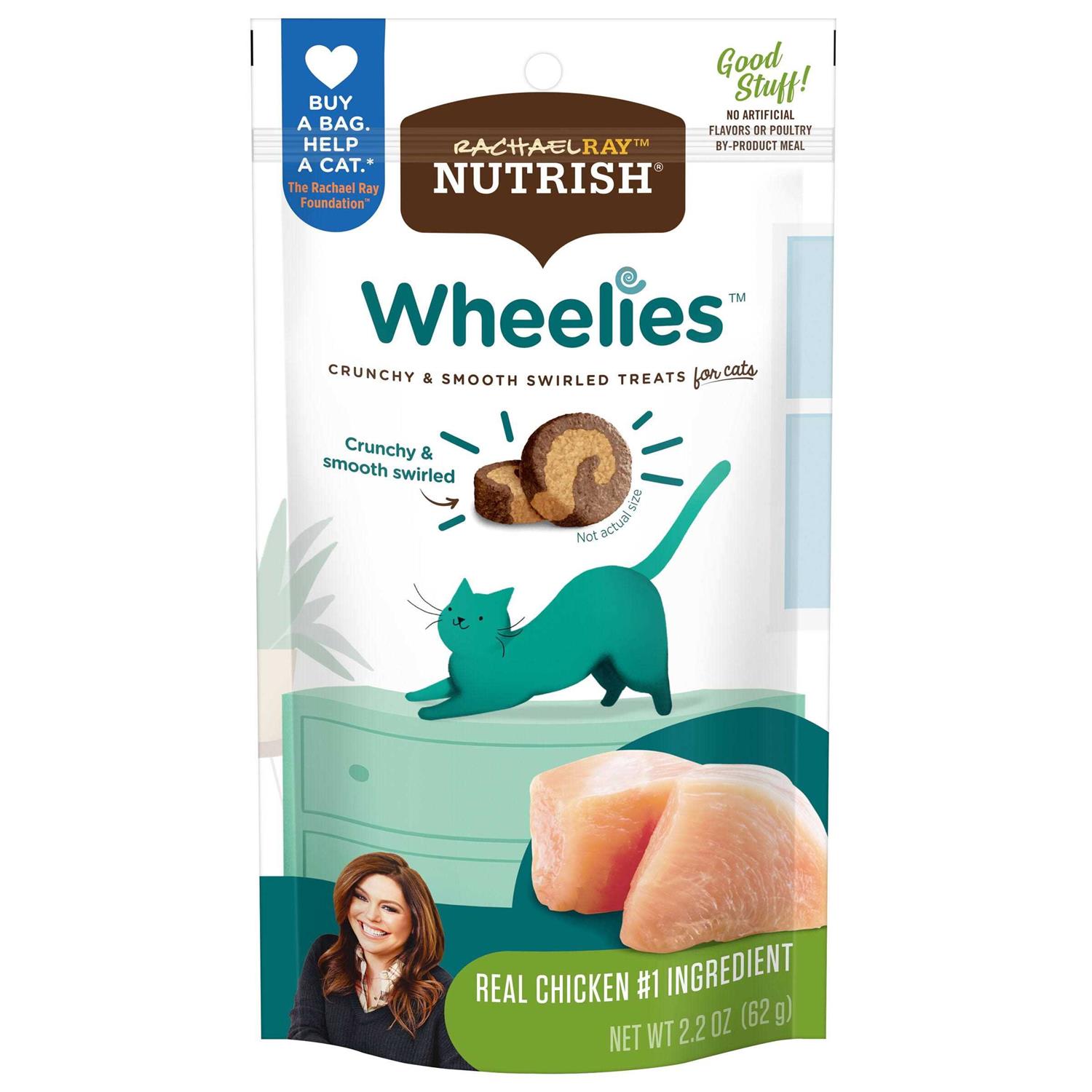 Rachael Ray Nutrish Wheelies Cat Treats - Pet Supplies online store