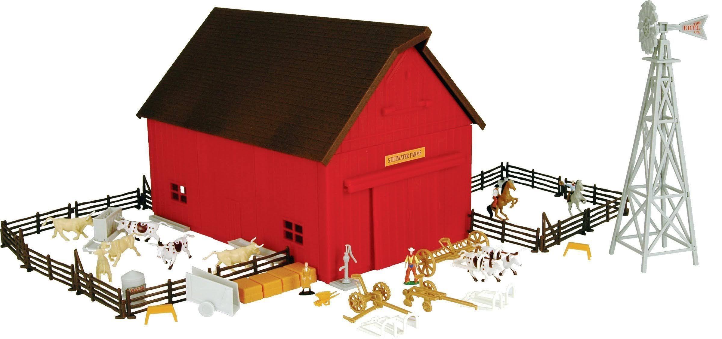 Ertl ERT12278 Farm Country Western Ranch Over 1-64 Scale Ertl Farm Country Playset - 65 Piece