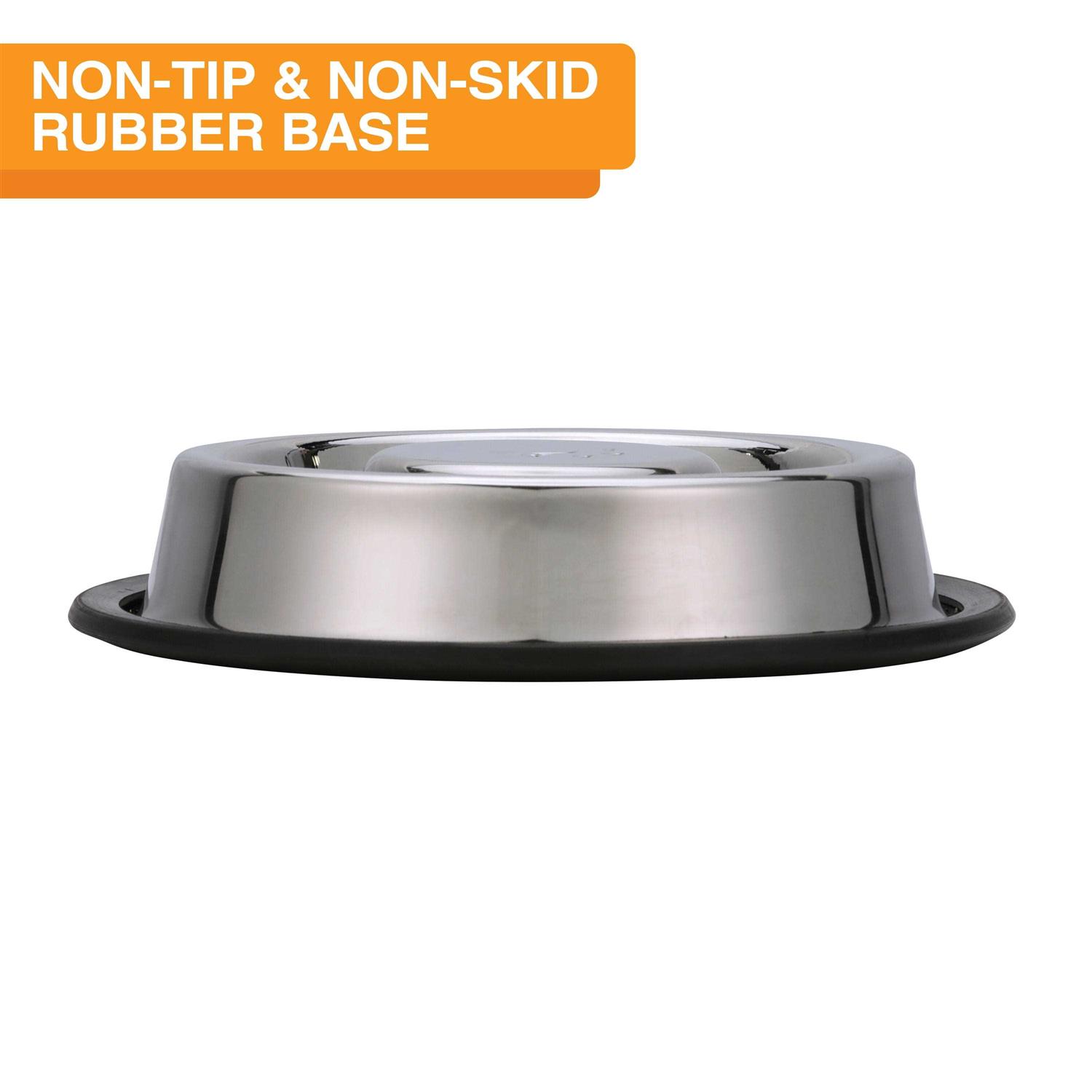 Neater Pet Brands Stainless Steel Slow Feed Bowl Non-Tip & Non-Skid - Pet Supplies online store