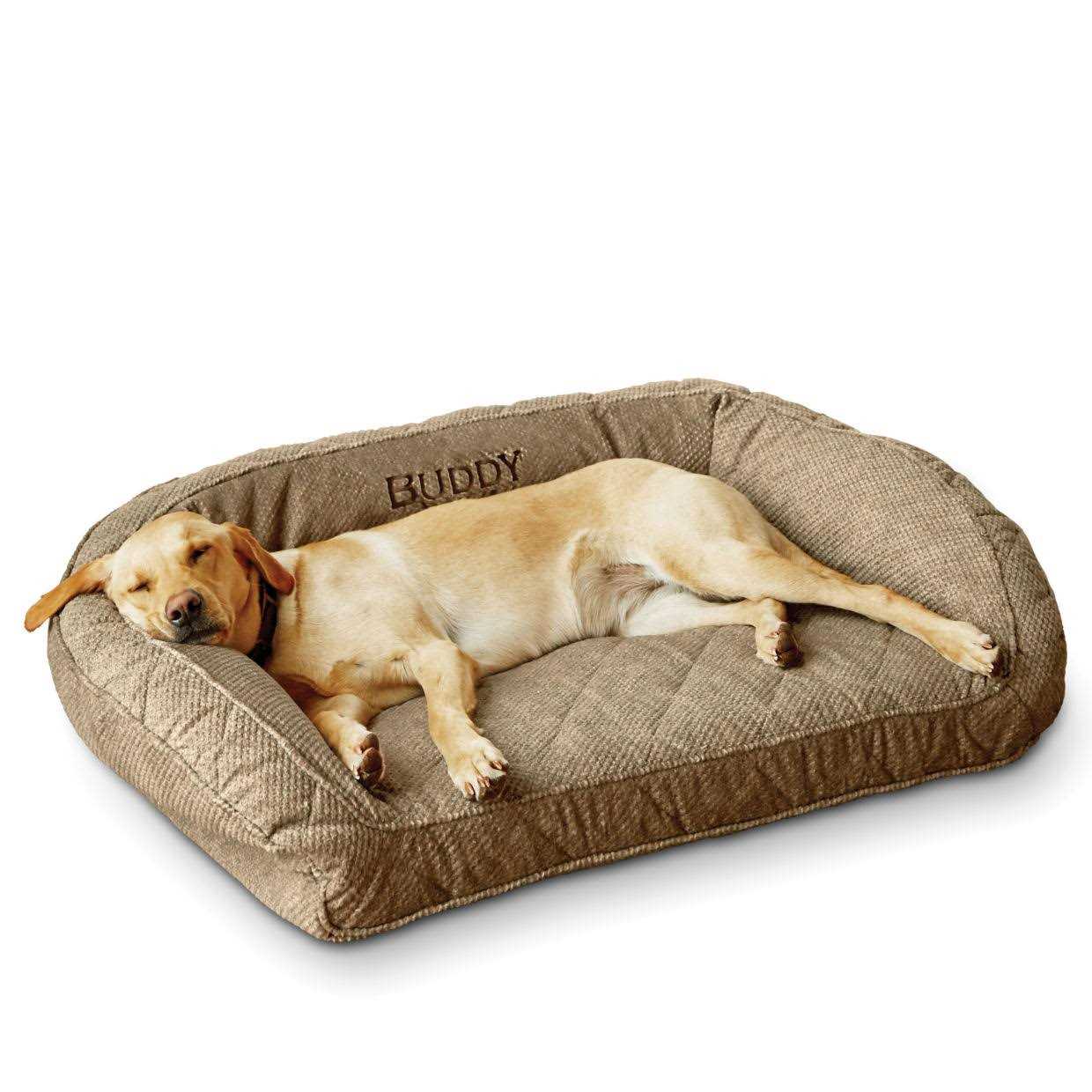 Orvis ComfortFill-Eco Bolster Dog Bed - Pet Supplies online store