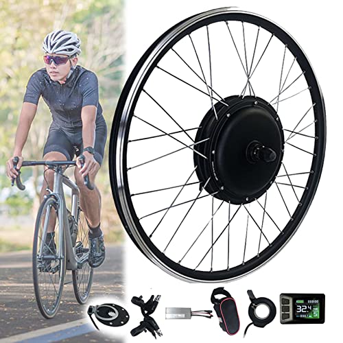 lectric Bike Conversion Kit, 48V 1000W 1500W Rear Drive Hub Motor, 20