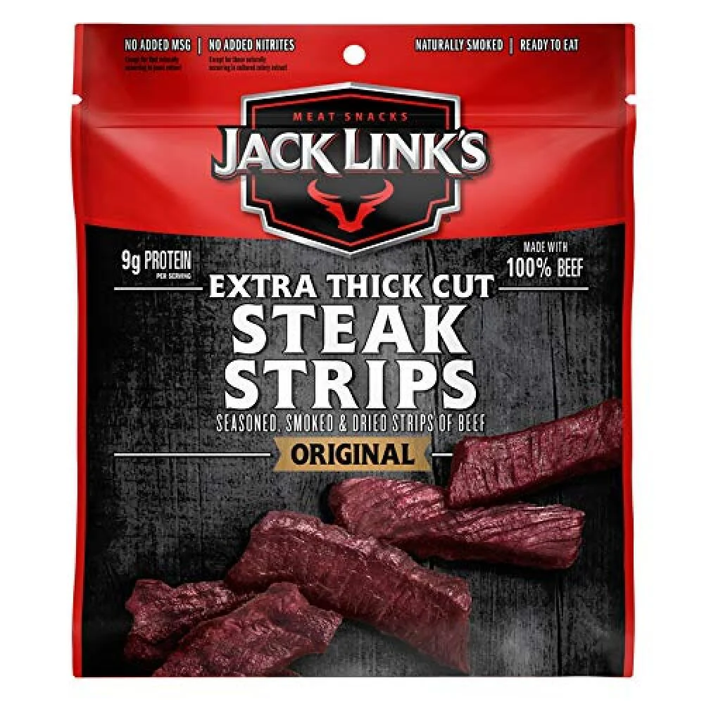 Jack Links Original Beef Strips (Pack of 4)