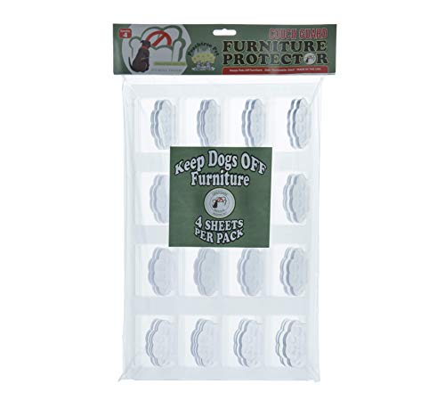 Large (6 Pack) Clear Couch Guard and Furniture Protectors - Keep Dogs & Pets Off Your Sofa, Couch, Chairs & Furniture (Large)