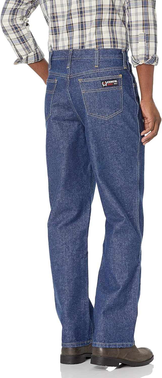 Cinch Men's FR Green Label Slim Fit Jean, Indigo, 32W x 34L